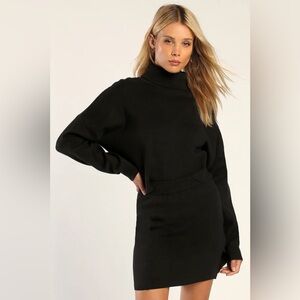 Two Piece Turtleneck Sweater set